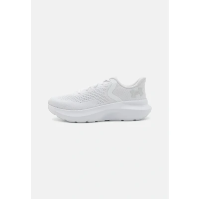 Afbeelding van Under Armour Charged Rogue 5 Hardloopschoenen voor op de weg, Dames, Maat: 42.5, White Textiel/ synthetisch