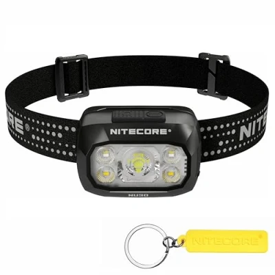 Afbeelding van Nitecore NU30 Hoofdlamp voor buiten, licht, oplaadbaar, USB C 500 lumen, drievoudige uitgang