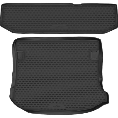 Afbeelding van Kofferbakmat XTR geschikt voor Dacia Logan MCV (KS) 02/2007 Vandaag, 5 zitplaatsen (tweedelig)