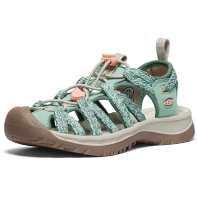 Afbeelding van KEEN Whisper Damessandalen, Graniet Green Peach Perfect