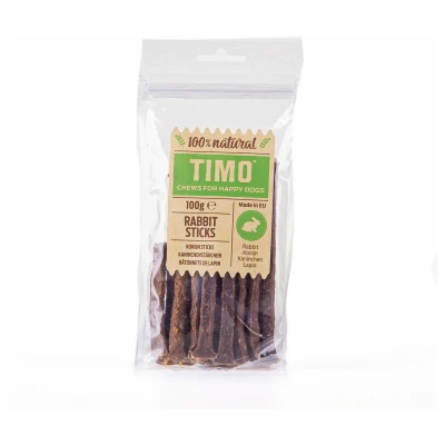 Afbeelding van Timo Sticks 100 g Hondensnacks Konijn