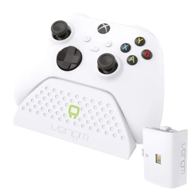 Afbeelding van Venom Xbox laadstation met oplaadbare batterij wit (Xbox Series X / S)