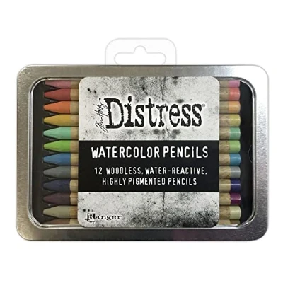 Afbeelding van Ranger Tim Holtz Distress Watercolor Pencils 12 st Kit #2 TDH76315 (09 22)
