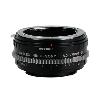 Afbeelding van Vizelex Cine ND Throttle Lens Mount Adapter Nikon F to Sony E