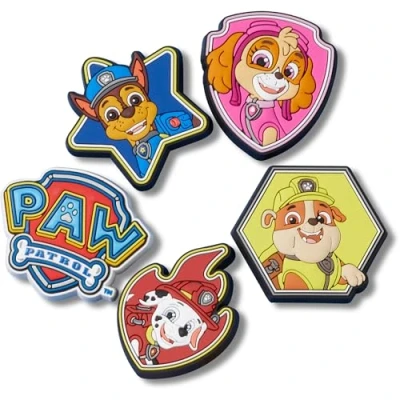 Afbeelding van Crocs Jibbitz PAW Patrol 5PCK Overige accessoires voor kinderen, Maat: One Size, Multi