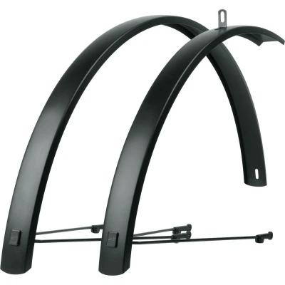 Afbeelding van SKS Bleumels AL 46mm aluminium spatbord set, zwart