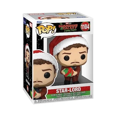 Afbeelding van Funko Pop! the Guardians of Galaxy Holiday Special Star Lord #1104