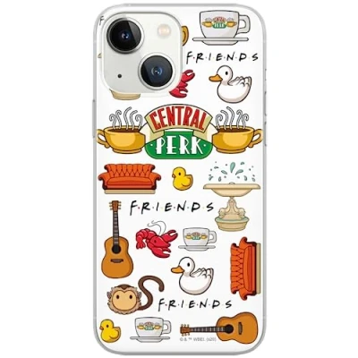 Afbeelding van ERT GROUP Friends 014 origineel gelicentieerd telefoonhoesje voor iPhone 13, perfect passend bij de vorm van mobiele telefoon, TPU hoes