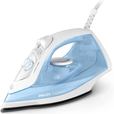 Afbeelding van Philips GC1740 EasySpeed Stoomstrijkijzer Blauw/Wit