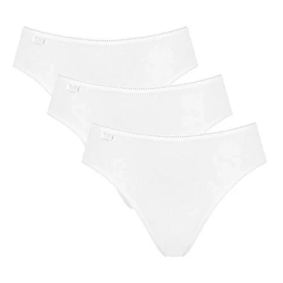 Image de Sloggi 24/7 Cotton H Tai C3P Briefs Femme, Blanc, 46