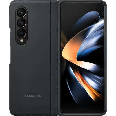 Afbeelding van Samsung Slim Standing Kunststof Back Cover Zwart Galaxy Z Fold 4