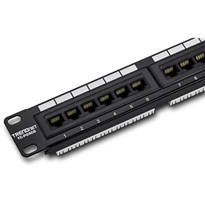 Afbeelding van Patch Panel 24 UTP Poorten Categorie 6 Trendnet TC P24C6