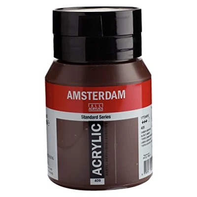 Afbeelding van Amsterdam Standard Series Acrylverf Pot 500 ml Omber Gebrand 409