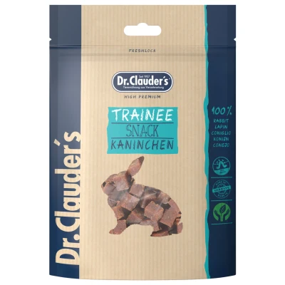 Afbeelding van Dr.Clauder&#039;s Trainee Snack Hondensnacks Konijn 80 g