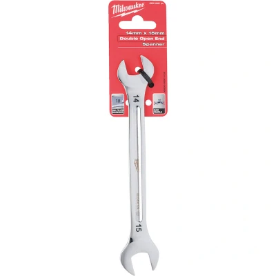 Afbeelding van MILWAUKEE 4932492724 dubbele steeksleutel 14x15 mm