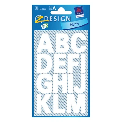 Image de AVERY Zweckform étiquettes alphabétiques Z Design, blanc