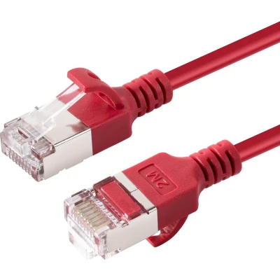 Afbeelding van Microconnect V FTP6A01R SLIM netwerkkabel Rood 1 m Cat6a U/FTP (STP)
