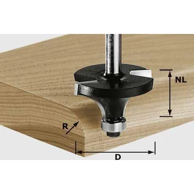 Afbeelding van Festool HW S8 D38,1/R12,7 KL Afrondfrees 491016