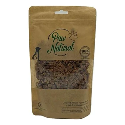 Afbeelding van Paw Natural Kalkoen Vlees Trainingstraktatie, 250g. Snacks voor Honden, Beloningen, Graan en Glutenvrij Naturel Hondenvoer Dieren, alle rassen.