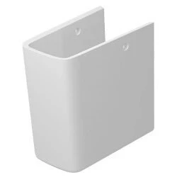 Afbeelding van Duravit Starck wastafel sifonkap, wit
