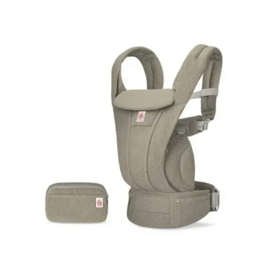 Afbeelding van Ergobaby Omni Deluxe Mesh Draagzak Soft Olive