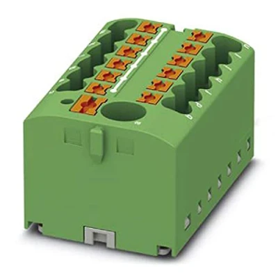 Afbeelding van Phoenix Contact PTFIX 6/12X2,5 GN 3273360 Verdeelblok 0.14 mm² 2.50 Groen 8 stuk(s)