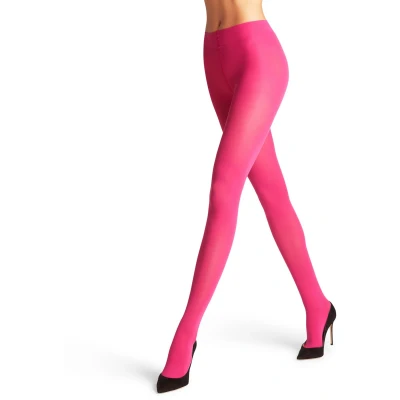 Afbeelding van Falke PURE 50 Denier Semiopaque Panty, Dames, Maat: Small, Berry