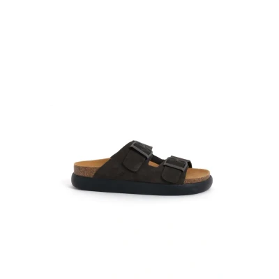 Afbeelding van Scholl Noelle Chunky Muiltjes, Dames, Maat: 38, Grey Veloursleer