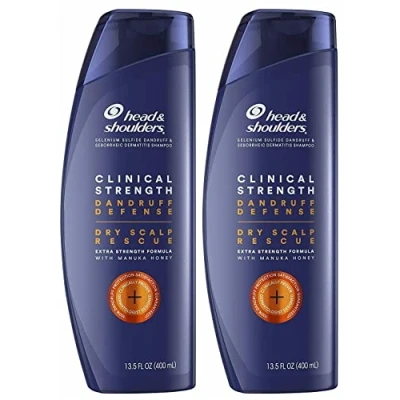 Afbeelding van Head &amp; Shoulders Anti Dandruff shampoo Roos Haar Roosshampoo Mannen Manuka Honey 2x400ml