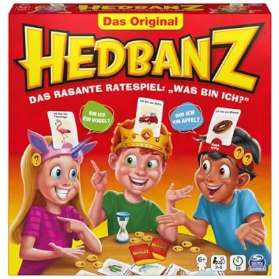 Afbeelding van Spin Master Games Hedbanz Raadspel met plaatjes voor kinderen en gezinnen