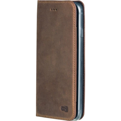 Afbeelding van Senza Raw Leather Booklet Apple iPhone 7 Plus/8 Plus Chestnut Brown