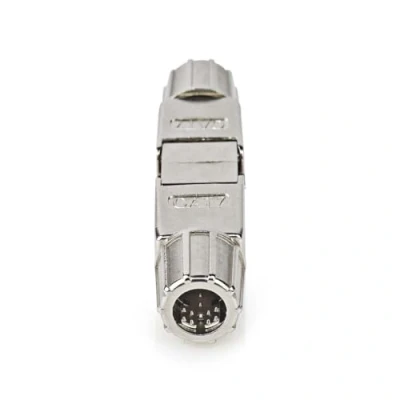 Afbeelding van Nedis Netwerkkoppeling CAT7 Afgeschermd RJ45 Female Recht Metaal Doos