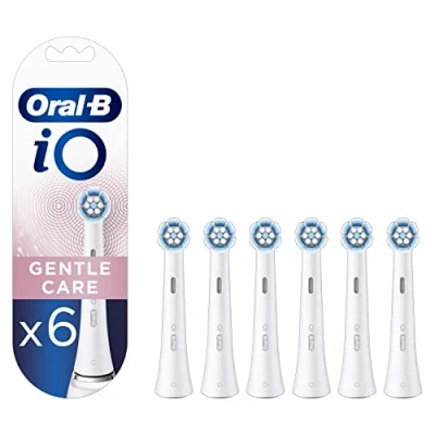 Afbeelding van Oral B Opzetborstels iO Gentle Care Wit 6 stuks