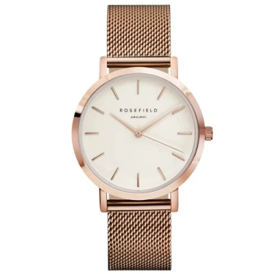Afbeelding van Rosefield The Mercer Dames Horloge Rosé Goud MWR M42