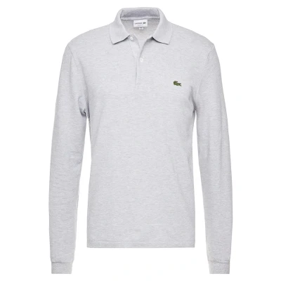 Afbeelding van Lacoste L1313 Poloshirt, Heren, Maat: Small, Grau