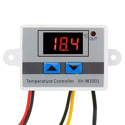 Afbeelding van RUIZHI XH W3001 Digitale temperatuurregelaar met LCD display, 24 V/240 W DC waterdichte sonde