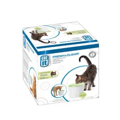 Afbeelding van Catit Fresh &amp; Clean Drinkfontein Kattendrinkbak dia 21x19 cm 3 l Wit