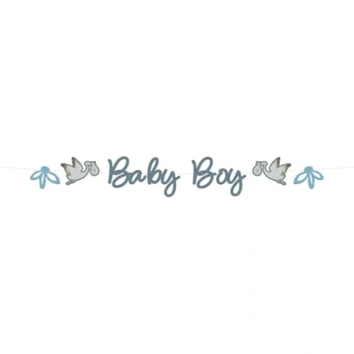 Afbeelding van Folat Letterslinger blooming baby boy 1 m