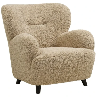 Afbeelding van House Nordic Lunaro Loungestoel Lichtbruin