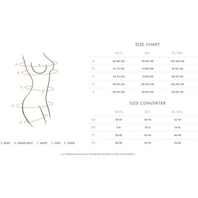 Afbeelding van Obsessive Bodystocking N122 XL/XXL