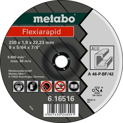 Afbeelding van Metabo 616513000 Doorslijpschijf recht 25 stuk(s)