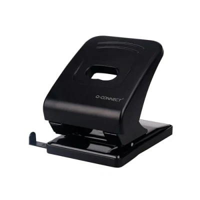 Afbeelding van Q connect Perforator, 65 Blad, Zwart Perforator