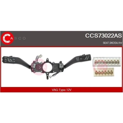 Afbeelding van SANDO SCS73022.0 Stuurkolomschakelaar VOLKSWAGEN: GOLF 6, Caddy 3, Scirocco III, SKODA: Octavia 2 Combi, II Hatchback, SEAT: Leon Hatchback