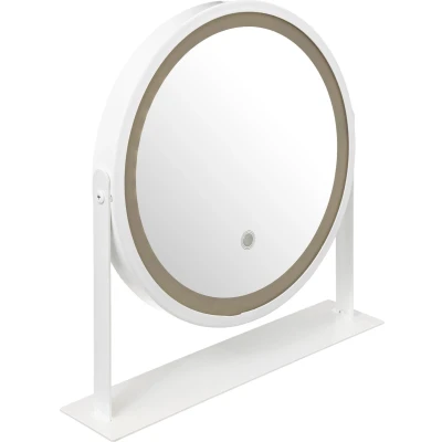 Afbeelding van 5Five Badkamer LED spiegel draaibaar 34x8x35cm Wit
