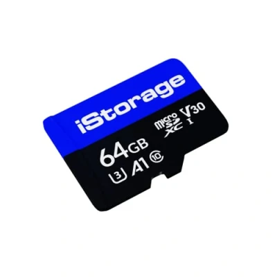 Afbeelding van iStorage MicroSD Card 64GB alleen te gebruiken met de datAshur SD flashdrive (module) IS FL DSD 256