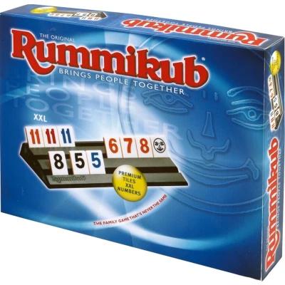 Afbeelding van Originele Rummikub XXL speelstenen met extra grote cijfers