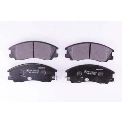Afbeelding van HELLA 8DB 355 010 821 Remblokkenset Met akoestische slijtagewaarschuwing HYUNDAI: Terracan Box Body / SUV,