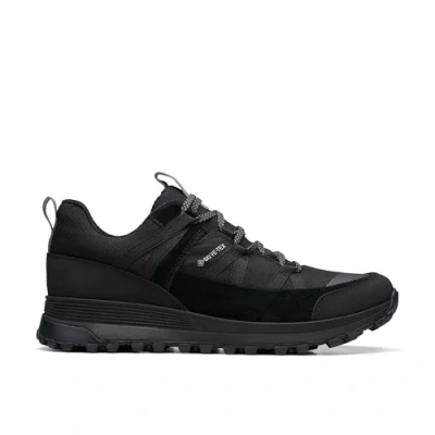 Afbeelding van Clarks ATL Trek Run Gore Tex Textielschoenen, zwart, zwart.