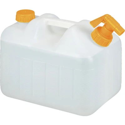 Afbeelding van Relaxdays jerrycan met kraan water watertank voor drinkwater waterreservoir 10 Liter