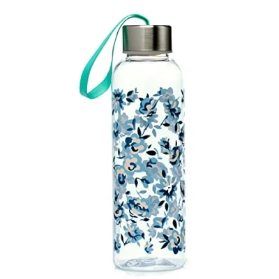 Afbeelding van Pioenroos Pick of the Bunch Hebruikbare 500ml BPA vrije Waterfles Metalen Deksel
